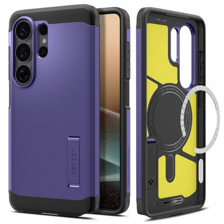 Spigen Samsung Galaxy S26 Ultra Skal Tough Armor MagFit Ash Violet