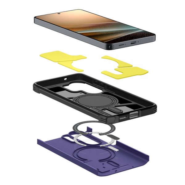 Spigen Samsung Galaxy S26 Ultra Skal Tough Armor MagFit Ash Violet