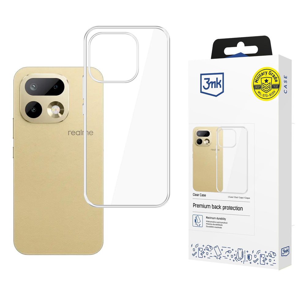 3mk Realme 16 Pro Skal Clear Case Transparent