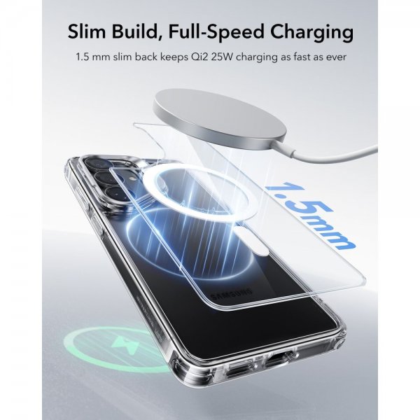 ESR Samsung Galaxy S26 Plus Skal Classic Hybrid Kickstand MagSafe Transparent