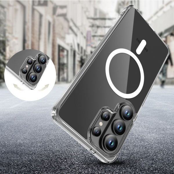 Tech-Protect Samsung Galaxy S26 Ultra Skal FlexAir Hybrid MagSafe Transparent
