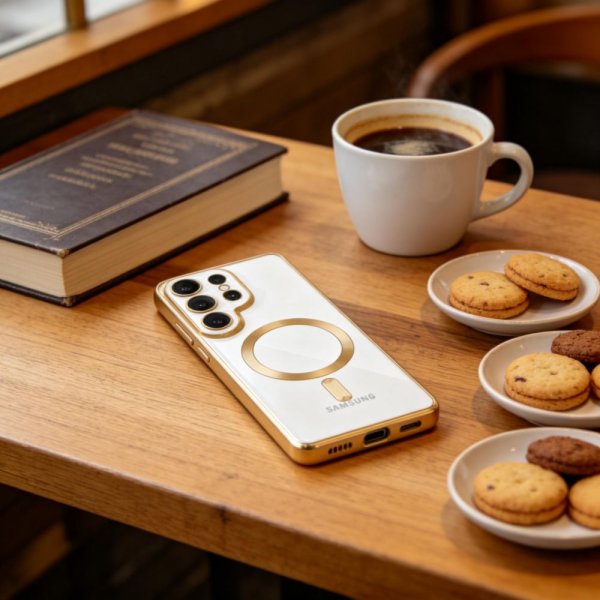 Tech-Protect Samsung Galaxy S26 Ultra Skal MagFlex MagSafe Guld