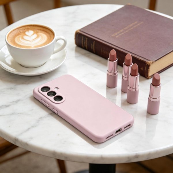 Tech-Protect Samsung Galaxy S26 Plus Skal Silicone MagSafe Rosa