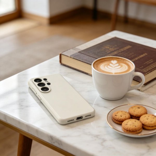 Tech-Protect Samsung Galaxy S26 Ultra Skal Silicone MagSafe Beige