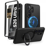 Supcase Samsung Galaxy S26 Ultra Skal Cosmo MagSafe Kevlar Svart