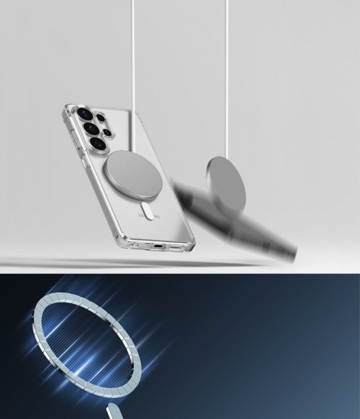 Ringke Samsung Galaxy S26 Ultra Skal Fusion Magnetic Transparent
