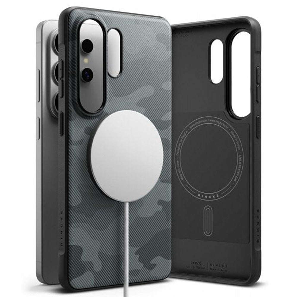 Ringke Samsung Galaxy S26 Ultra Skal Onyx Magnetic Camo Black