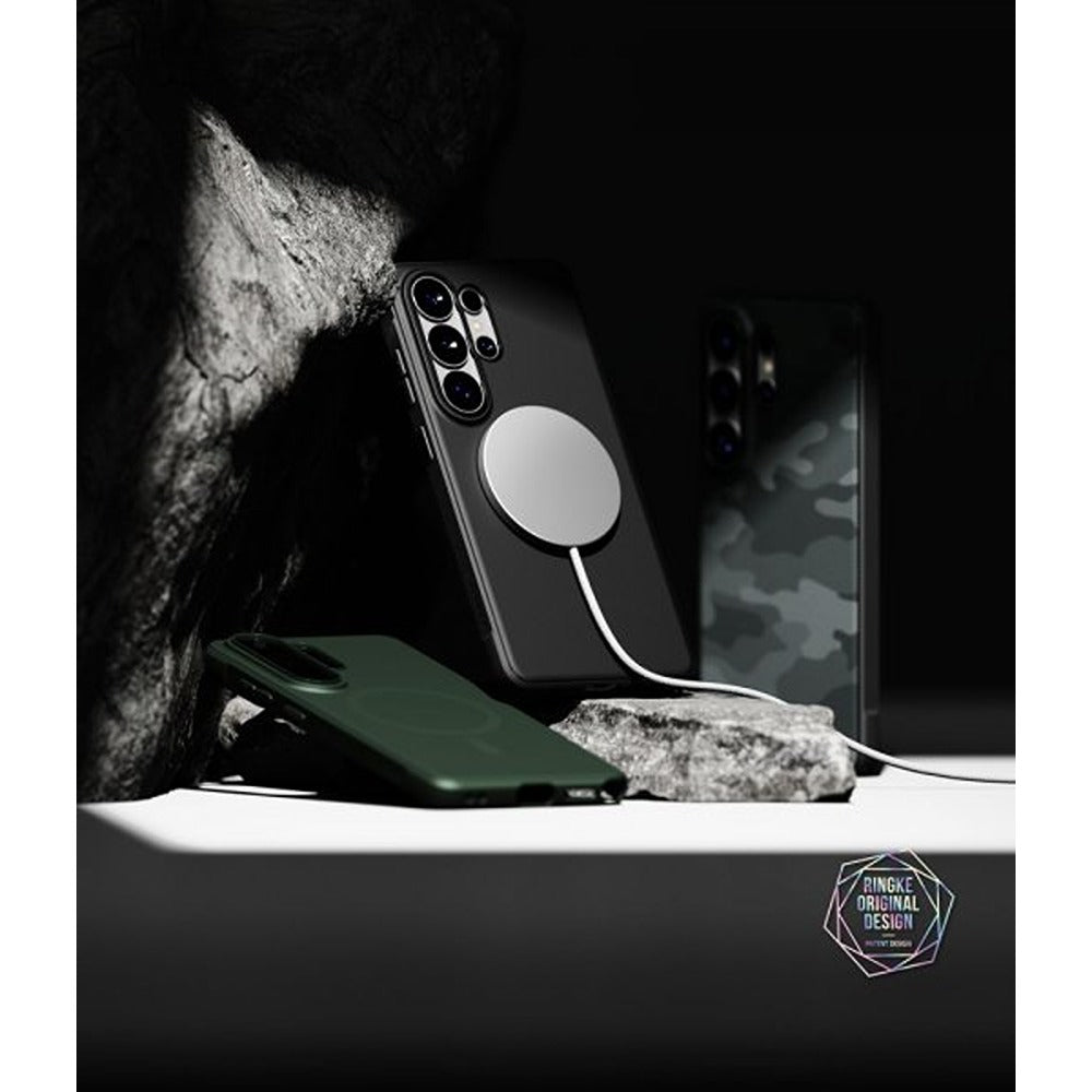 Ringke Samsung Galaxy S26 Ultra Skal Onyx Magnetic Camo Black
