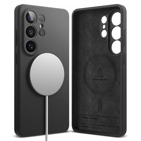 Ringke Samsung Galaxy S26 Ultra Skal Silicone Magnetic Svart
