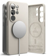 Ringke Samsung Galaxy S26 Ultra Skal Silicone Magnetic Beige