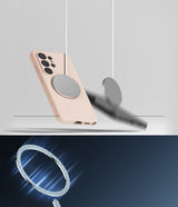 Ringke Samsung Galaxy S26 Ultra Skal Silicone Magnetic Rosa