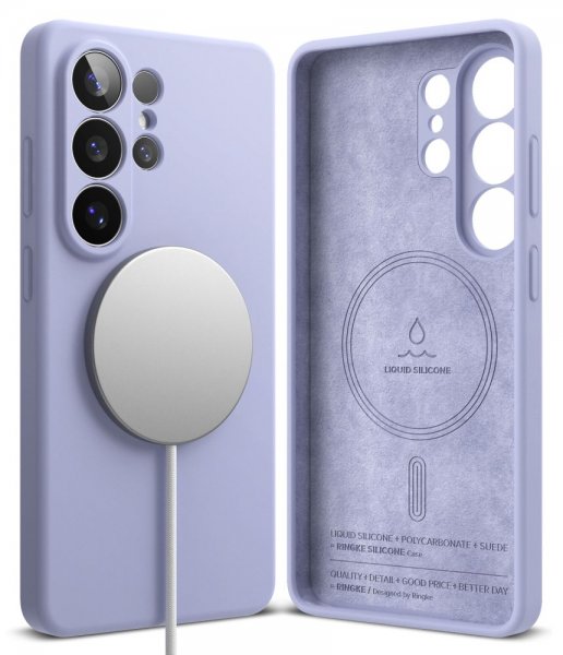 Ringke Samsung Galaxy S26 Ultra Skal Silicone Magnetic Lila