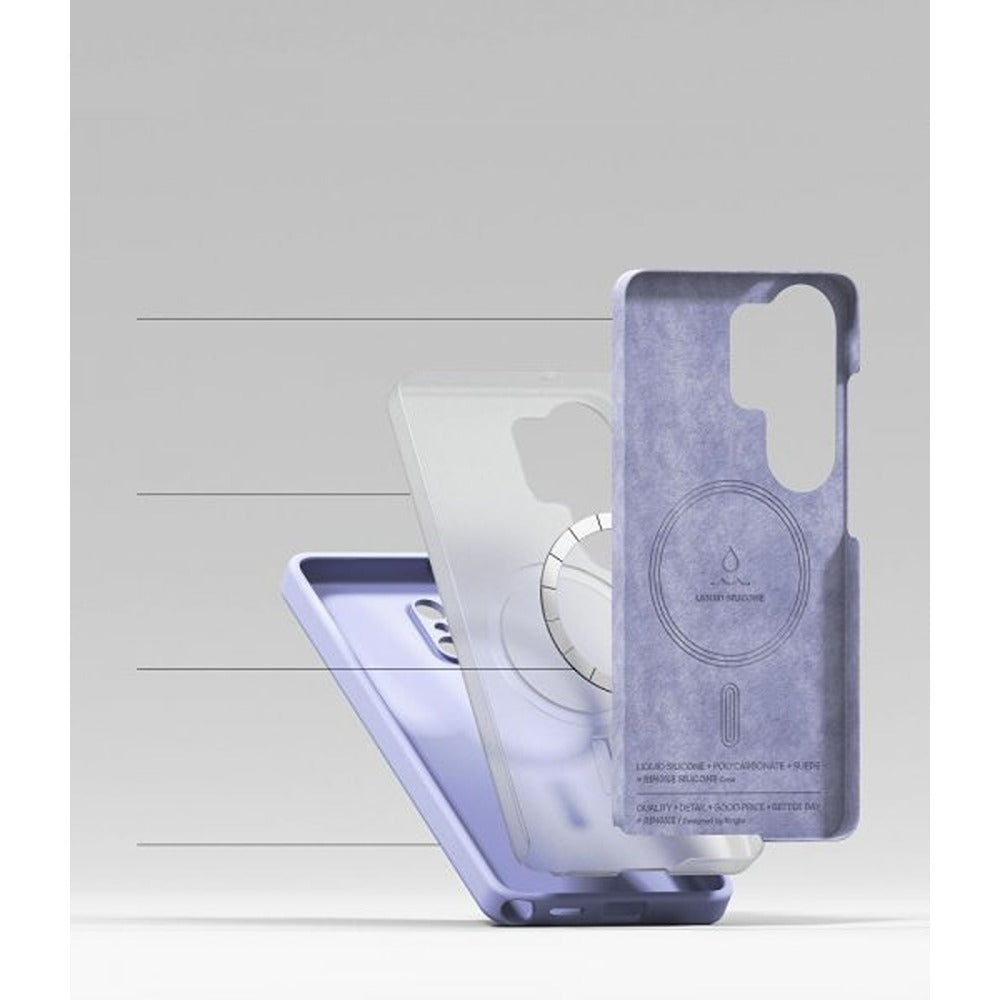 Ringke Samsung Galaxy S26 Ultra Skal Silicone Magnetic Lila