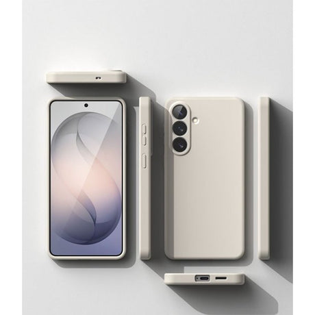 Ringke Samsung Galaxy S26 Plus Skal Silicone Magnetic Beige