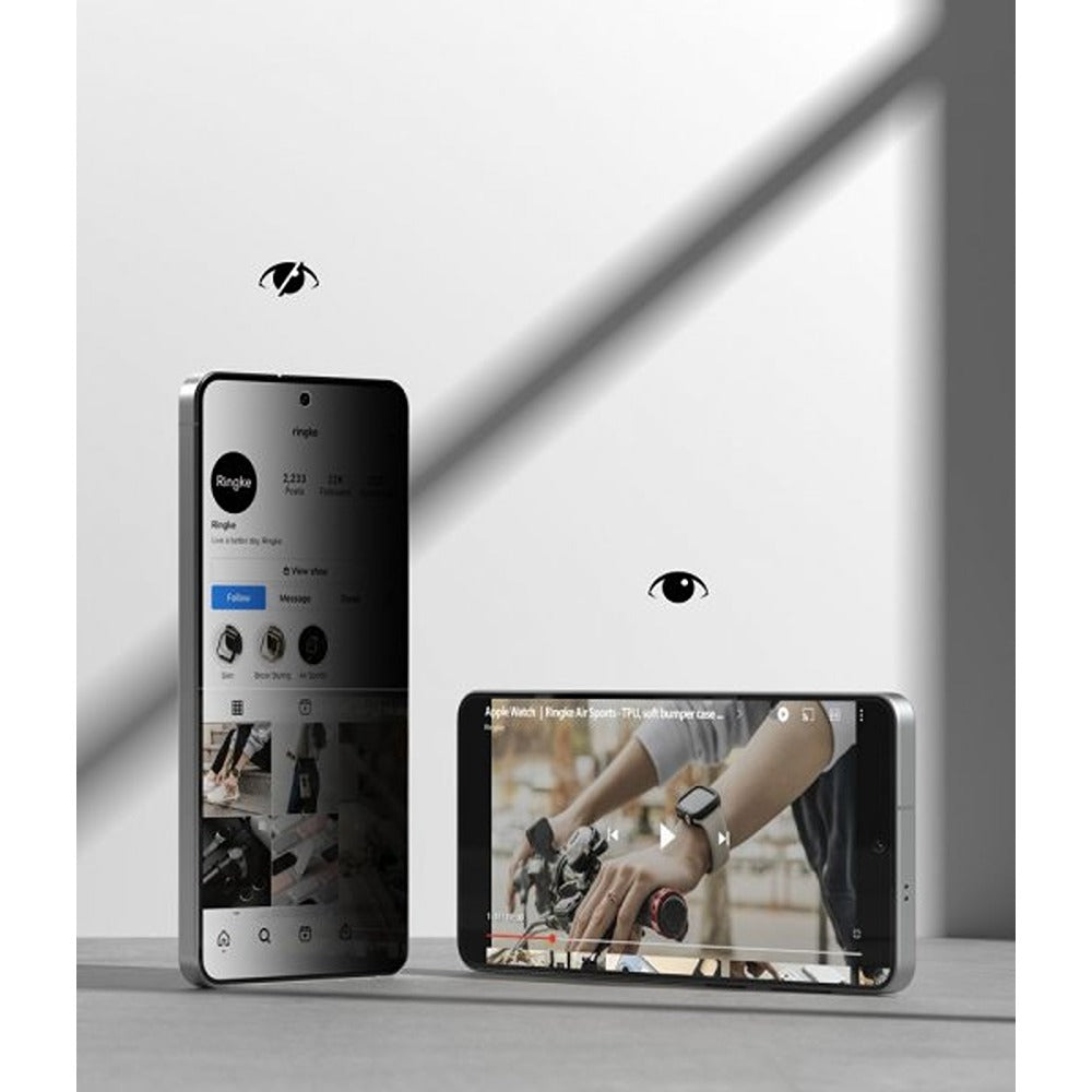Ringke Samsung Galaxy S26 Plus Skärmskydd Easy Slide Privacy 2-pack