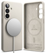 Ringke Samsung Galaxy S26 Skal Silicone Magnetic Beige