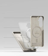 Ringke Samsung Galaxy S26 Skal Silicone Magnetic Beige