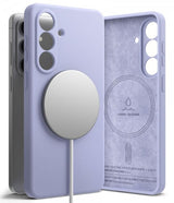 Ringke Samsung Galaxy S26 Skal Silicone Magnetic Lila