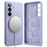 Ringke Samsung Galaxy S26 Skal Silicone Magnetic Lila