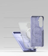 Ringke Samsung Galaxy S26 Skal Silicone Magnetic Lila