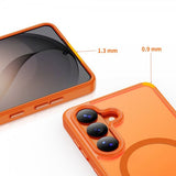 Tech-Protect Samsung Galaxy S26 Skal MagMat MagSafe Orange