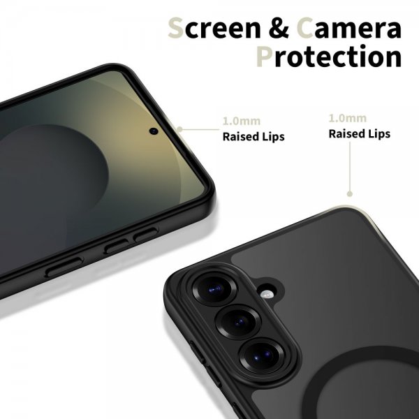 Tech-Protect Samsung Galaxy S26 Plus Skal BasicMag MagSafe Svart