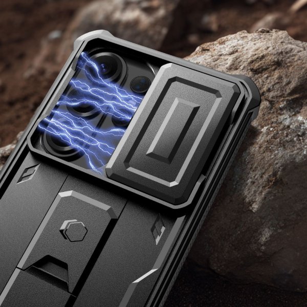 Tech-Protect Samsung Galaxy S26 Ultra Skal Kevlar Cam+ Svart