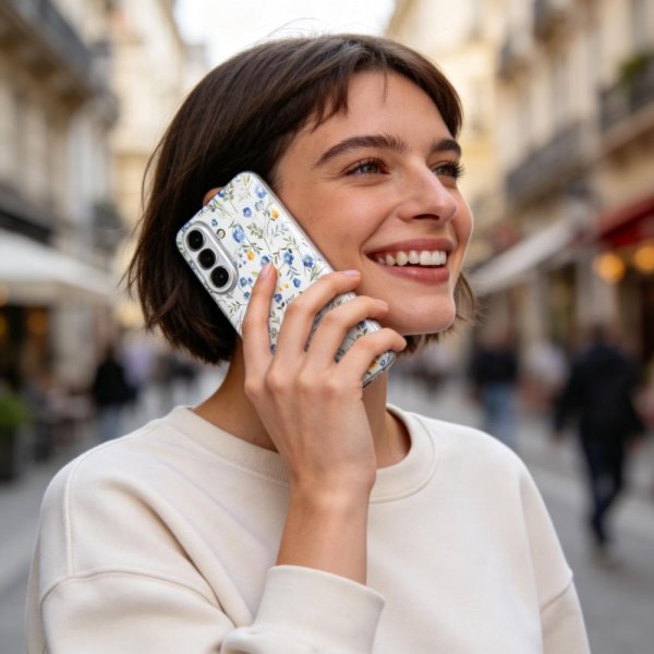 Tech-Protect Samsung Galaxy A57 Skal FlexAir Blommönster