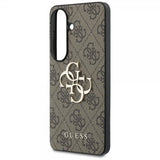 Guess Samsung Galaxy S26 Skal 4G Metal Logo Brun