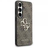Guess Samsung Galaxy S26 Plus Skal 4G Metal Logo Brun
