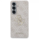Guess Samsung Galaxy S26 Plus Skal 4G Metal Logo Rosa