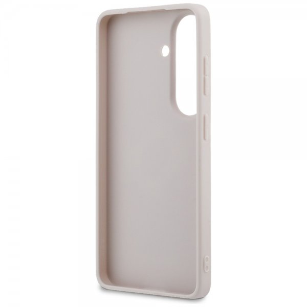Guess Samsung Galaxy S26 Skal 4G Metal Logo Rosa