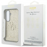 Guess Samsung Galaxy S26 Skal Fixed Glitter Guld