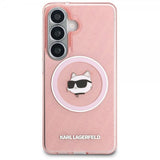 Karl Lagerfeld Samsung Galaxy S26 Skal Choupette MagSafe Rosa