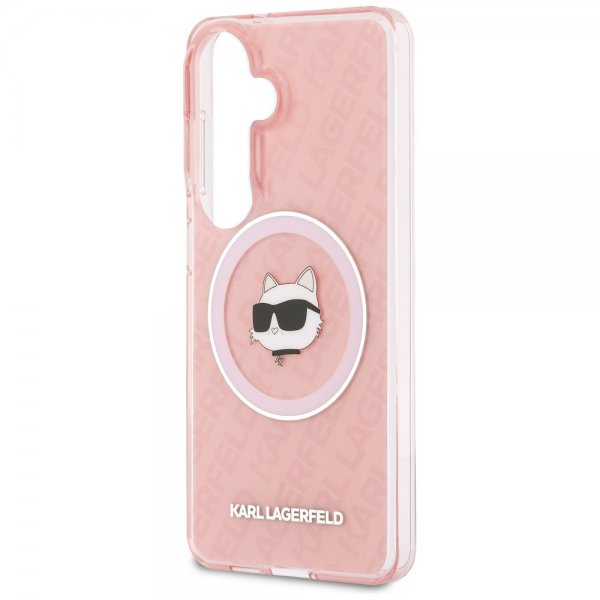 Karl Lagerfeld Samsung Galaxy S26 Skal Choupette MagSafe Rosa