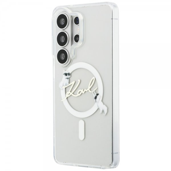Karl Lagerfeld Samsung Galaxy S26 Ultra Skal Script MagSafe Transparent
