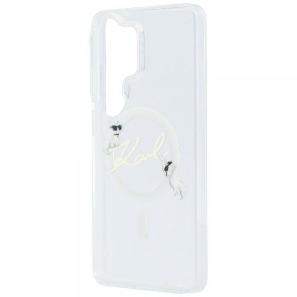 Karl Lagerfeld Samsung Galaxy S26 Ultra Skal Script MagSafe Transparent