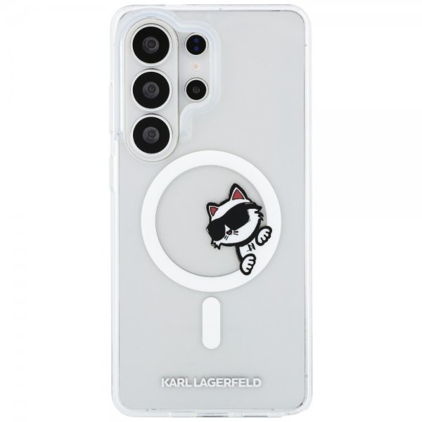 Karl Lagerfeld Samsung Galaxy S26 Ultra Skal Choupette Peekaboo MagSafe Transparent