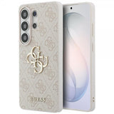 Guess Samsung Galaxy S26 Ultra Skal 4G Metal Logo Rosa