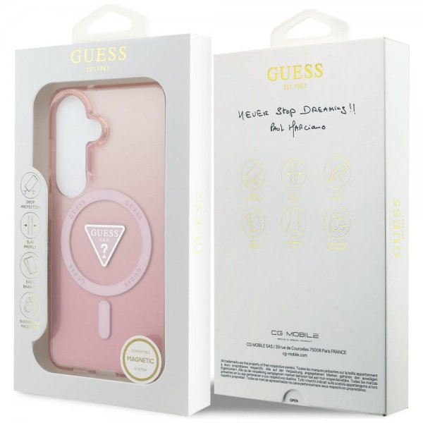 Guess Samsung Galaxy S26 Skal Gradient MagSafe Rosa