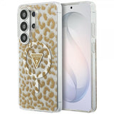 Guess Samsung Galaxy S26 Ultra Skal Leopard Print MagSafe Brun