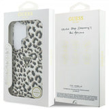 Guess Samsung Galaxy S26 Ultra Skal Leopard Print MagSafe Svart Vit
