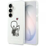 Karl Lagerfeld Samsung Galaxy S26 Skal Karl & Choupette MagSafe Vit