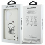 Karl Lagerfeld Samsung Galaxy S26 Skal Karl & Choupette MagSafe Vit
