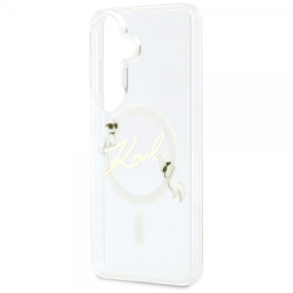 Karl Lagerfeld Samsung Galaxy S26 Plus Skal Script MagSafe Transparent