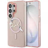 Karl Lagerfeld Samsung Galaxy S26 Ultra Skal Script MagSafe Rosa