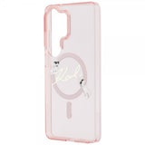 Karl Lagerfeld Samsung Galaxy S26 Ultra Skal Script MagSafe Rosa