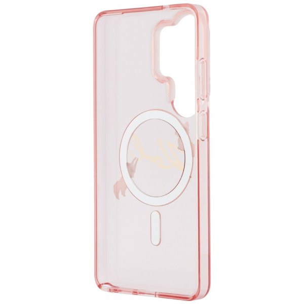 Karl Lagerfeld Samsung Galaxy S26 Ultra Skal Script MagSafe Rosa