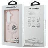 Karl Lagerfeld Samsung Galaxy S26 Skal Choupette Peekaboo MagSafe Rosa