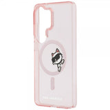 Karl Lagerfeld Samsung Galaxy S26 Ultra Skal Choupette Peekaboo MagSafe Rosa